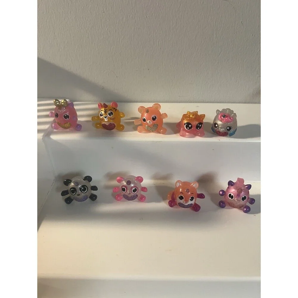 Rainbocorns Itzy Glitzy Surprise Mini Figure Lot Of 9